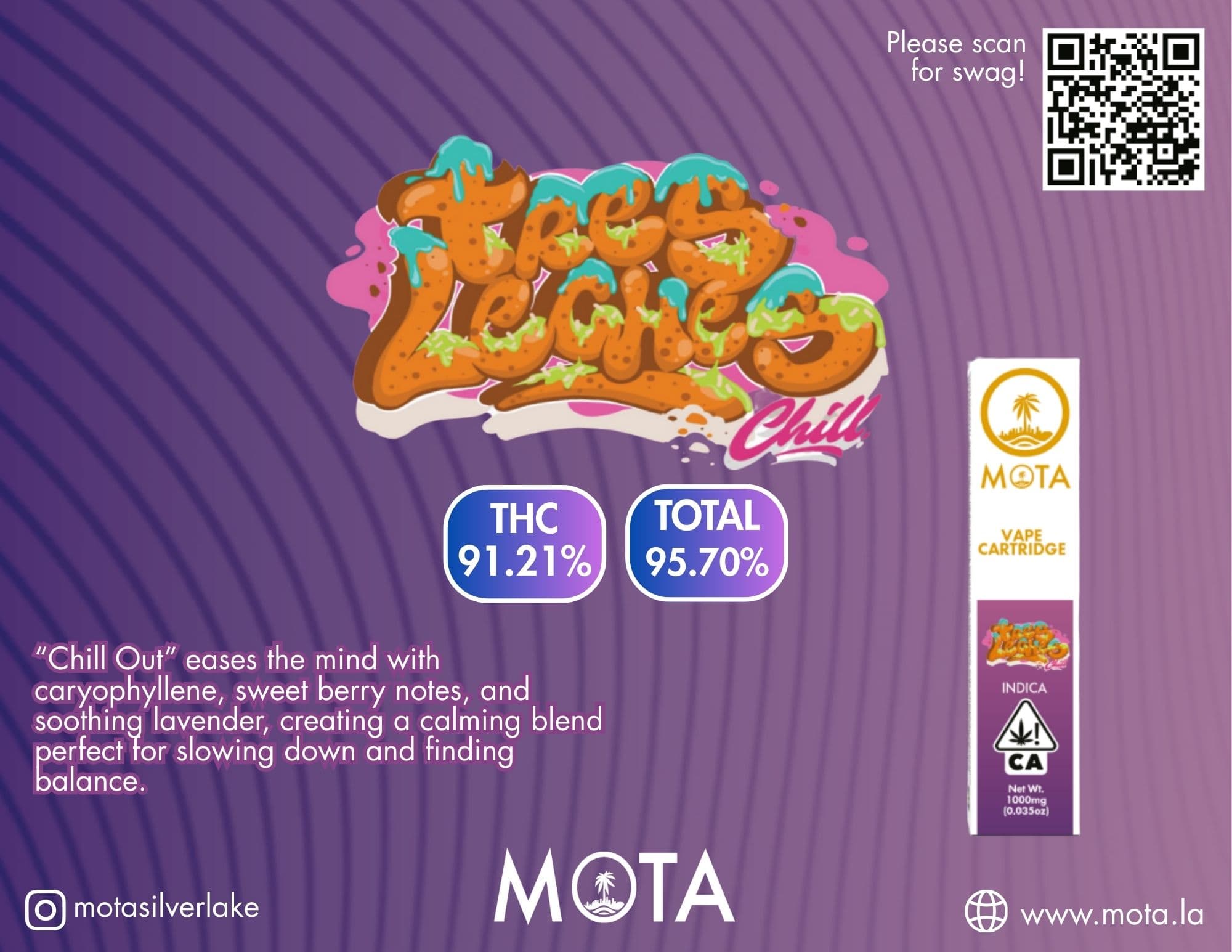 Mota Cart Tres Leches 1g